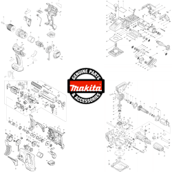 Rezerves daļa 220–240V MAKITA 633473-8