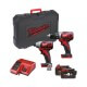 Akumulatora skrūvgriežu komplekts MILWAUKEE M18 BPP2D-402C 1