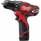 Akumulatora urbjmašīna MILWAUKEE M12 BDD-202C 1