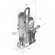 Magnētiskais urbšanas darbgalds FEIN KBU 35 MQW 3