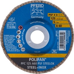 Slīpēšanas disks PFERD PFC125 A PSF 60