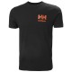 Krekls HELLY HANSEN Classic Logo T-Shirt, melns 1