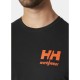 Krekls HELLY HANSEN Classic Logo T-Shirt, melns 3