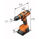 Akumulatora urbjmašīna-skrūvgriezis FEIN ASCM 18 QSW AS 2