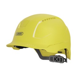 Ventilējama aizsargķivere ABUS Scator 53–63 cm, dzeltena